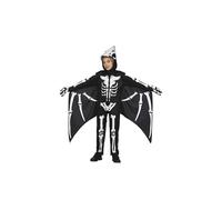 FIESTAS GUIRCA Flying Dinosaur Skeleton Fancy Dress Pterodactyl Costume for Kids 7-9 Years