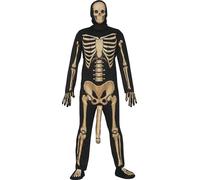 FIESTAS GUIRCA Skeleton Exhibitionist costume for adults