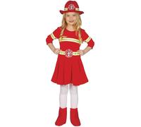 FIESTAS GUIRCA Solidarity Firefighter costume for a girl