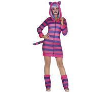 Fiestas Guirca Tabby Cat Fancy Dress Costume Adult Women Size 10-12