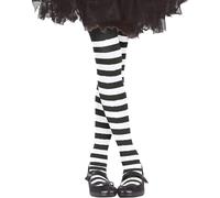 FIESTAS GUIRCA | Striped Tights for Children's Witch Costume - Halloween and Ca