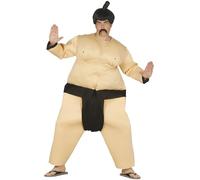 Fancy Dress Adult Sumo Fiestas Guirca Black L