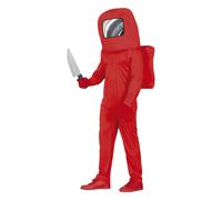 Fiestas Guirca Teen Astronaut Costume Set / 14-16 Years Red FG912