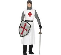Fiestas Guirca Templar Knight Fancy Dress Costume Boy Age 14-16 Years
