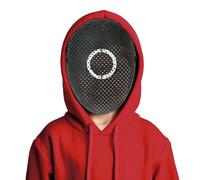 FIESTAS GUIRCA | The Gamer Plastic Mask for Adults and Children (Unisex) - Video Game and Film Inspired Fancy Dress Accessory - Ideal for Halloween, Carnival and Themed Parties - Black