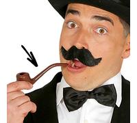 FIESTAS GUIRCA | Toy Pipe (4.7 in) - Fancy Dress Accessory for 19th Century Themed Parties and Historical Celebrations - Ideal for Carnival and Halloween - All Users - Brown