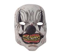 Fiestas Guirca Unisex Adult Clown Latex Mask White (One Size)