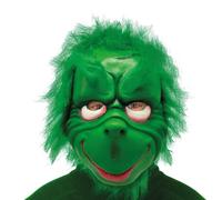 Fiestas Guirca Unisex Adult Grumpy Elf Latex MaskOne Size Green FG307