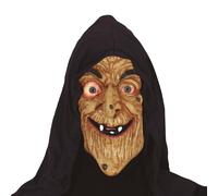 Fiestas Guirca Unisex Adult Witch Vinyl MaskOne Size Brown/Black FG201