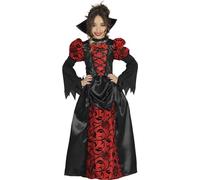 FIESTAS GUIRCA Vampiress Selene costume for a girl