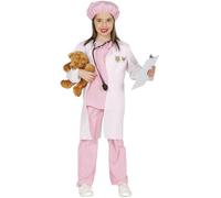 FIESTAS GUIRCA Veterinarian costume for a girl