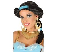 Fiestas Guirca Wig black princess of the arabian desert