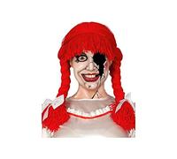 FIESTAS GUIRCA Wig with Wool Pigtails