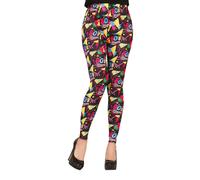 Fiestas Guirca Womens/Ladies 80s LeggingsL Multicoloured FG1275