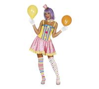 Fiestas Guirca Womens/Ladies Clown Costume Set FG391