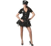 Fiestas Guirca Womens/Ladies Police Costume FG1362