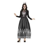 Fiestas Guirca Womens/Ladies Royal Skeleton Costume FG1510