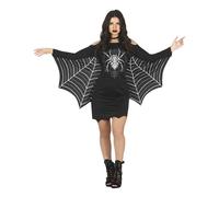 Fiestas Guirca Womens/Ladies Spider Costume14 UK - 16 UK Black FG1161