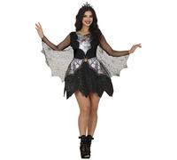 Fiestas Guirca Womens/Ladies Spider Halloween Costume SetL Black FG1599