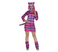 Fiestas Guirca Womens/Ladies Tabby Cat CostumeXL Pink/Lilac FG984