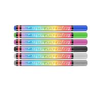Fieuaah 6pcs Pet Nails Polish Pens for Safe Smellless, B color, B | Fast Drying Polish Colouring Brush for Dog, Pet Salon Grooming Supply, Safe for Home and Cats
