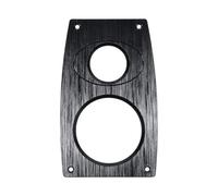 Fieuaah Metal Loudspeaker Grille Panel, Black glossy color 4 INCHES | Easy Installation Replacement for Bookshelf Loudspeaker Small HIFI Passive Home Sound Loudspeaker Accessories
