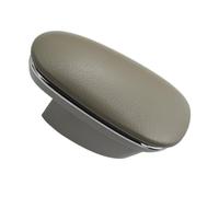 Fieuaah Microfiber Leather Armrest Cushion for S300 S320, Taupe Grey | Black Microfiber Leather Cover Enhances Driving Comfort, Easy Installation for Car Interior Storage Box Vehicles