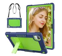 FIEWESEY for MB1001 Tablet Case 10.1,Shockproof Kids Case for Moderness 10.1 Tablet MB1001/CZZ /Okaysea 10.1 Tablet,for HAPPYBE/ANYLAKE/Freeski OLEXEX Bestski/Velorim/ZZB 10" Tablet (Navy/Green)