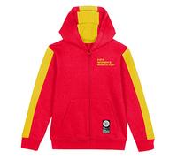 FIFA Official 2023 Women's Football World Cup Youth Team Zipped Hoodie, China, Red, 12-13 years