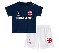 FIFA Official World Cup 2022 Tee & Short Set, Baby's, England, Team Colours, 6-9 Months