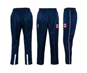 FIFA Official World Cup 2022 Training Football Tracksuit Bottoms, Men's, England, Medium Navy