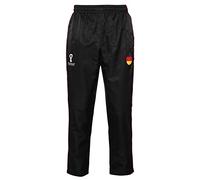 FIFA Official World Cup 2022 Training Football Tracksuit Bottoms, Youth, Germany, Age 8-10 Black