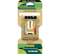 FIFA World Championship 2026 Trading Cards Game Blister Premium Gold (1 Premium Pouch + 4 Exclusive Limited Edition Cards)