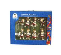 FIFA World Cup 2018 Russia - Official Mascot Zabivaka Figurine Collection - 8 figurines - 6 cm each