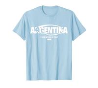 FIFA World CUP26 Qualifier Argentina Team Color T-Shirt