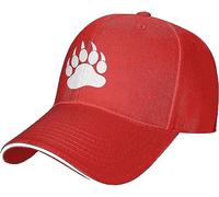 fifbird Gay Bear Pride Paaw Baseball Cap Classic Adjustable Hat Red