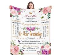 fifbird Graduation Gifts, Graduation Gifts for Her 2024, Graduation Decorations Class of 2024, College/Masters Degree Graduation Gifts for Women Blanket Throw 60X50in, PHD Graduation Gifts 2024