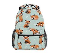 fifbird Happy Animal Red Panda Backpack Schoolbag Bookbag Bags Daypack