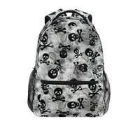 fifbird Skulls 211 Backpack Schoolbag Bookbag Bags Daypack