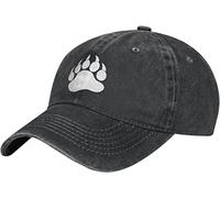 fifbird Unisex Cowboy Baseball Cap Gay Bear Pride Paaw Adjustable Trucker Cap Baseball Cap Black