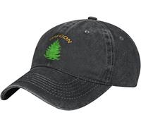 fifbird Unisex Cowboy Baseball Cap Oregon Douglas Pine Tree Adjustable Trucker Cap Baseball Cap Black