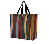 fifbird Unisex Elephant Is Sitting in The Water Reusable Foldable Casual Stylish Grocery Shopping Shoulder Bags Tote Bag For Beach Travel Work School