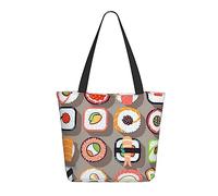 fifbird Unisex Puerto Rico Wallpaper Flag Reusable Foldable Casual Stylish Grocery Shopping Shoulder Bags Tote Bag For Beach Travel Work School