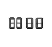 FIFHSKFH Rear taillights For JETOUR T2 2024 Car Accessories 4Pcs/set Front Rear Bumper Fog Lamp Cover Hoods Headlight Frame Trailer lights