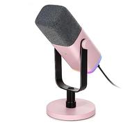 FIFINE AM8P Pink Gaming XLR/USB Microphone
