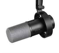 FIFINE Dynamic Microphone, XLR/USB Podcast Recording PC Microphone for Vocal Voice-Over Streaming, Studio Metal Mic with Mute, Headphone Jack, Monitoring Volume Control, Windscreen-Amplitank K688