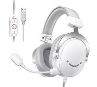 FIFINE H9W White 3.5mm/USB Gaming Headset
