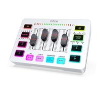 FIFINE SC3W White Audio Interface with RGB