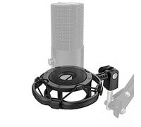 FIFINE Shock Mount Holder for Microphone, Vibration Reduction and Noise Elimination, with Thumbscrew, Pivot Mount, Suitable for Desk Stand and Boom Arm