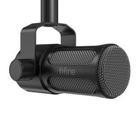 FIFINE TANK1 XLR Dynamic Microphone - All Metal Mic for Streaming, Studio, Music Recording, Podcast with Mid-Boost/Low-Cut Filters, Compatible with Audio Interface/Mixer